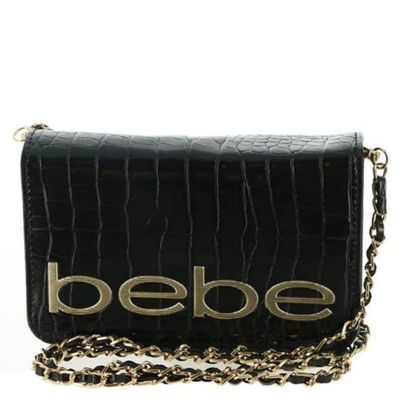 bebe Leona Croco ✨HOST PICK✨ Handbag - NWT